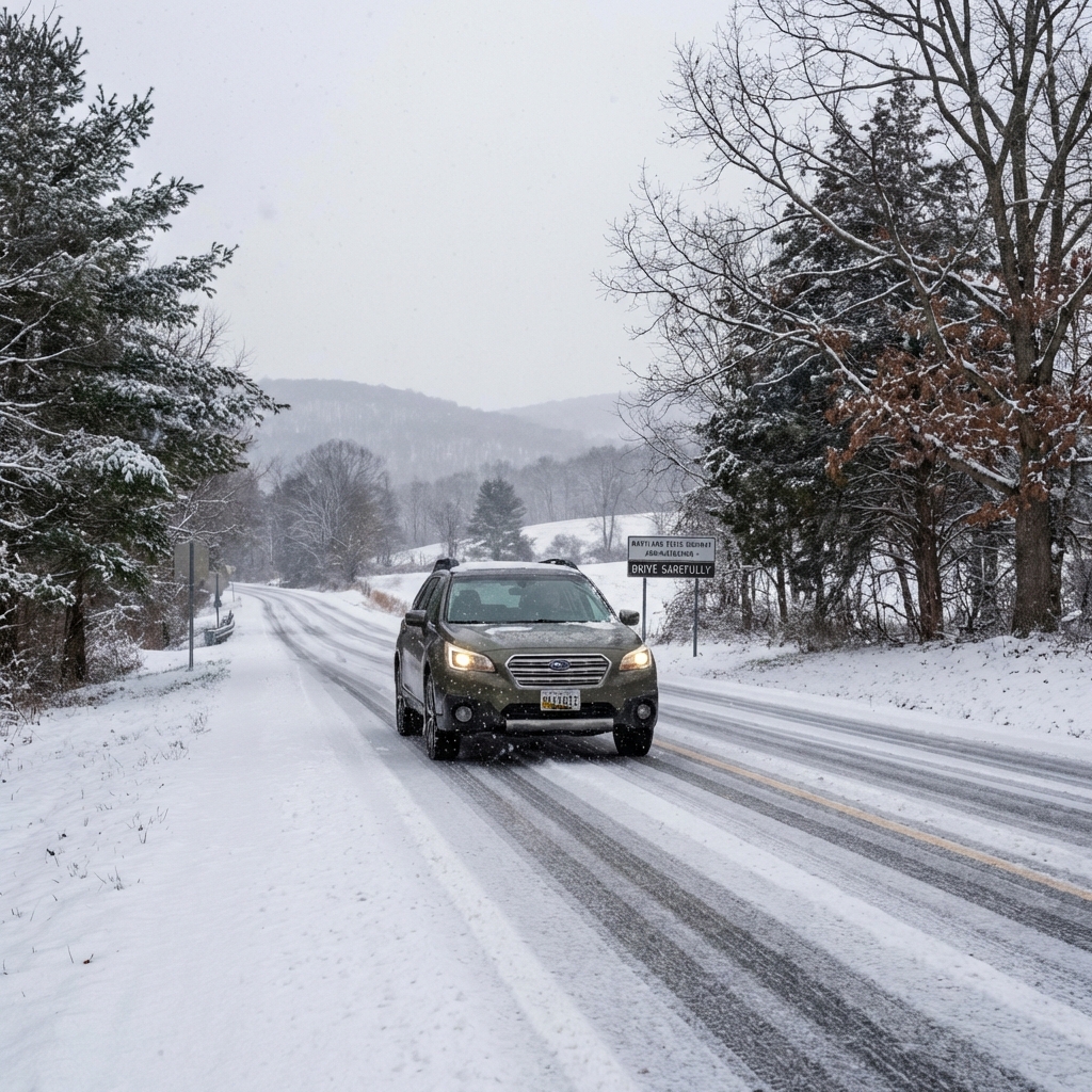 Maryland Winter Driving Tips for New Drivers